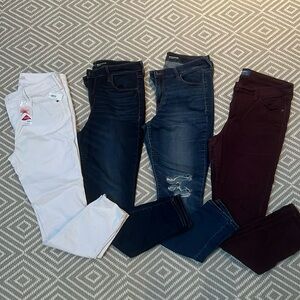 ⭐️ Old Navy Rockstar Jean Lot! Size 12 ⭐️